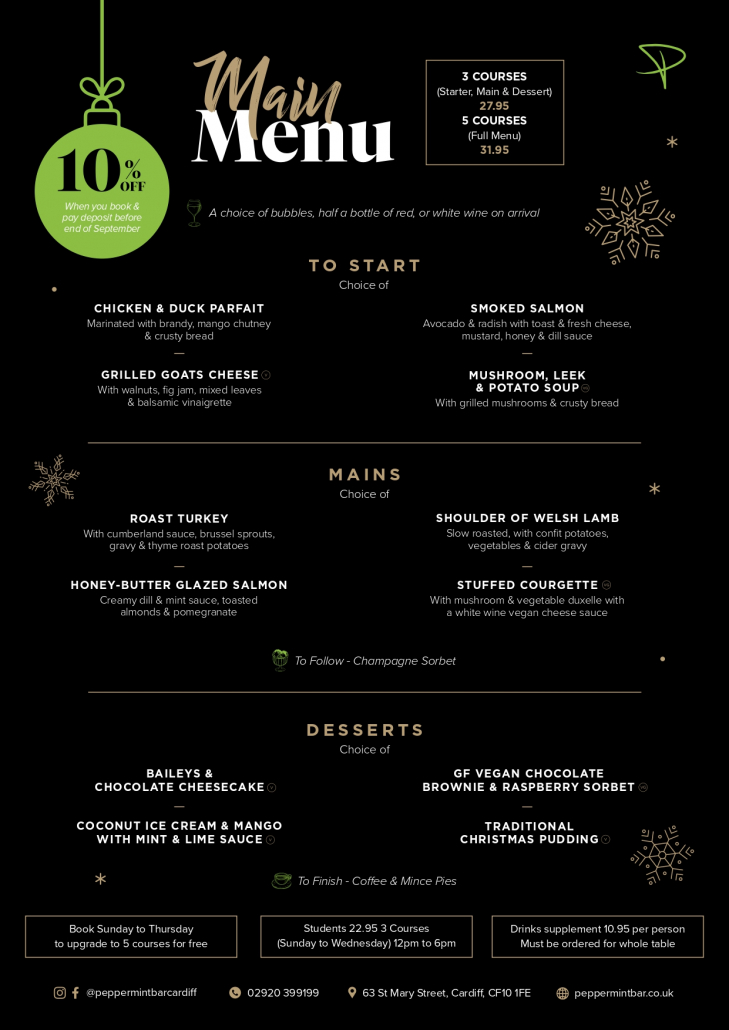 Peppermint Cardiff Food