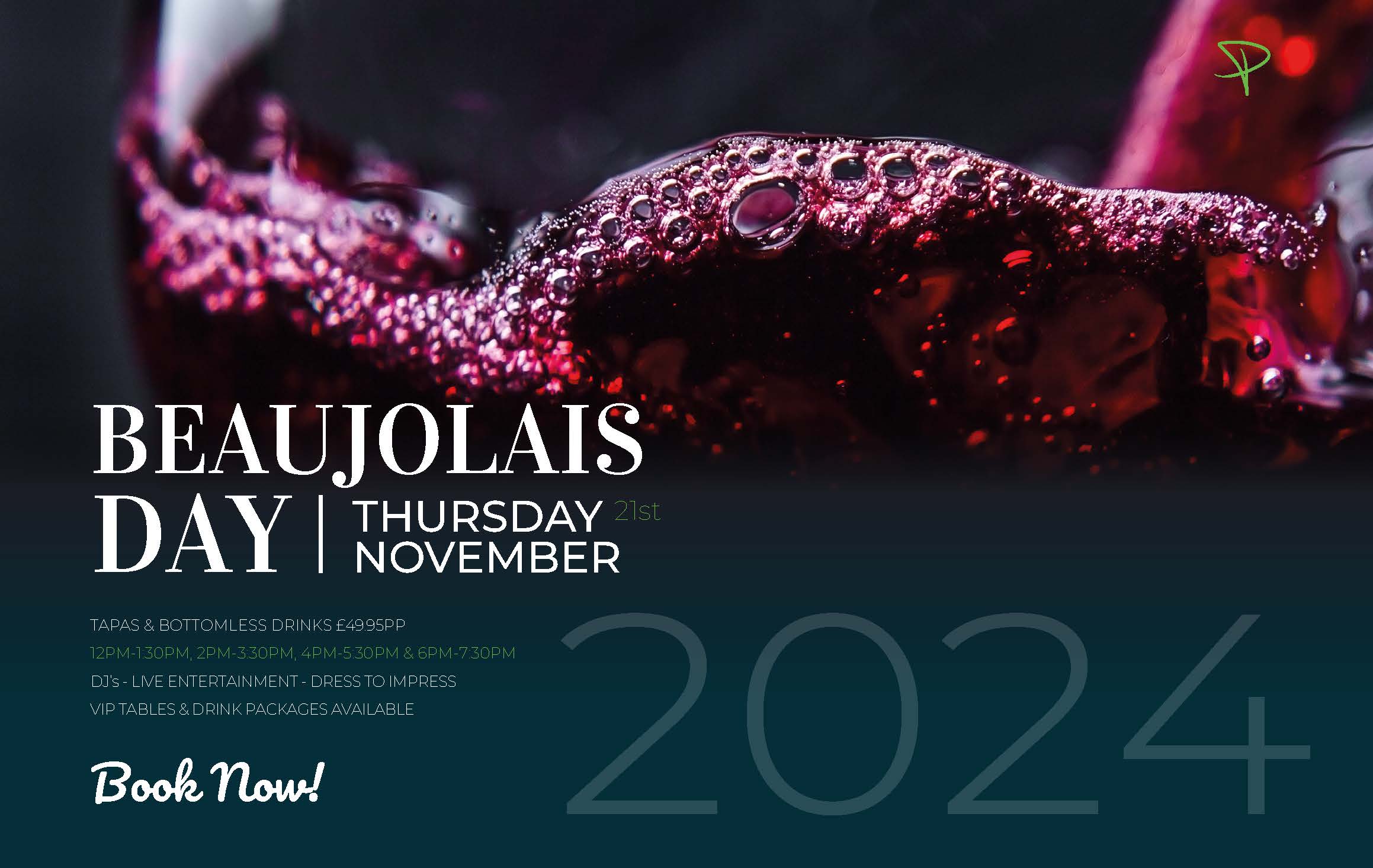 Beaujolais Day 2024 Thursday 21st November